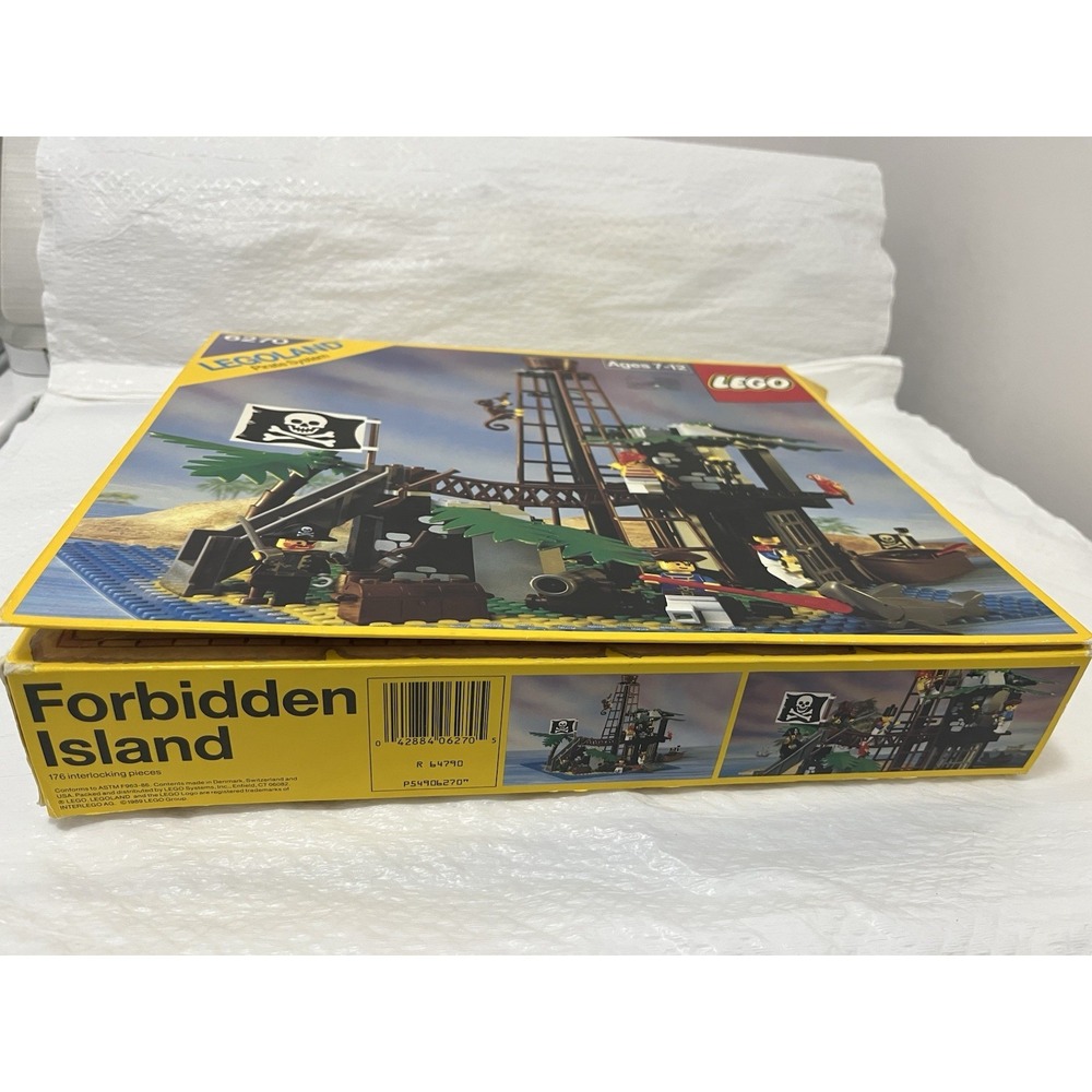 Vintage Lego Box Set 6270 Forbidden Island With Original Box And Instructions - Picture 2 of 8